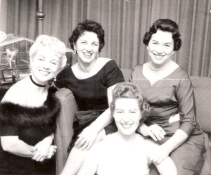 Mom with some of her many good friends