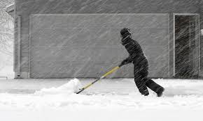 shoveling